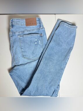 Judy Blue Jeans Women Size 11/30 High Rise Skinny Light Wash Stretch Denim